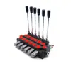 Nueva válvula multi-vía ZD102 válvula de inversión manual hidráulica de una vía válvula de control manual motor de cilindro