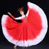 Baile de Apertura con una Falda Larga y Fluida, Traje Moderno para Escenario, Atuendo para Actuación Coral Cantando y Bailando, Vestido Largo para Mujer para Fiesta de Baile