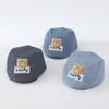Atacado Berets Fofos de Primavera e Verão 2026 para Meninos e Meninas, Chapéus de Sol de Urso Super Adoráveis, Chapéus Frontais Estilo Coreano para Crianças