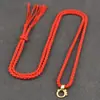 Cuerda Tejida a Mano, Cordón para Colgante Hecho a Mano, Cordón para Collar, Cordón para Colgante Sin Nudo, Cordón para Colgante Trenzado a Mano, Cordón Grueso