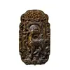 Vietnã Nha Trang Pingente de Madeira de Águila Marca da Fortuna Pingente Estilo Chinês Pingente de Mão Ornamento Portátil Colar Colecionável