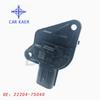 Medidor de flujo de aire sensor de flujo de aire 22204-75040 197500-0020
