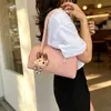 Bolsa de Almohada de Moda Retro Nueva Primavera y Verano Transfronteriza Bolsa Grande de Capacidad para el Brazo Bolso de Hombro Texturizado para Viajes Diarios Bolso para Mujer