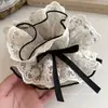 Goma para el pelo tipo scrunchie estilo francés con un toque de alta gama, Goma para moño para mujer, Nuevo accesorio para el pelo estilo coreano que hace que la cara se vea más pequeña