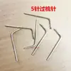 Máquina de Tejer de Plana de Manivela, Herramienta Multifuncional para Peinar, Tablero Giratorio de Agujas, Dispositivo de Peinado, Peine Largo y Corto, Peine para Cuello, Aguja de Máquina de Tejer