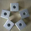 Soportes de energía verde, accesorios de instalación de soportes fotovoltaicos, bloques de presión de aleación de aluminio, paneles solares con presión lateral media