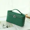 Capa Superior Piel de Vaca Avestruz Bolsa Lonchera de Alta Gama Cuero Genuino Bolso de Mujer Nuevo Estilo Bolso de Mano de Mujer Bandolera Bolsa Cosmética