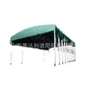 Toldo deslizante móvil, cobertizo móvil para almacén grande, toldo plegable retráctil, toldo impermeable para exteriores, cobertizo de estacionamiento parasol