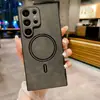 Adecuado para Funda de Teléfono Móvil Samsung S26Ultra, Lujo Accesible Piel de Oveja Succión Magnética Funda Protectora Samsung S26Plus S25/S26