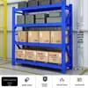 Prateleira de 1,8 m e 1,5 m prateleira de armazenamento multicamadas prateleira de exposição prateleira de armazenamento de combinação livre