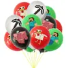 Globos de Látex de 12 Pulgadas Transfronterizos: Spider-Man, Pokemon, Patrulla Canina, Mario, Marvel, Varios Globos de Dibujos Animados