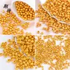 Espere Abalorios Espaciadores Color Dorado Arena que Conserva el Color Pulsera de Abalorios Mate Accesorios para Pulsera DIY Collar Material para Ensartar Venta al por Mayor