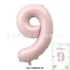Globos Digitales de Tarjeta de 40 pulgadas Cubierta Dura Envueltos Individualmente Tarjeta de Papel Globos de Papel de Aluminio Globos de Decoración para Fiesta de Cumpleaños Venta al por Mayor