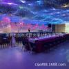 Xinchuangli Internet celebridade restaurante lustre de fibra óptica corredor de teto estrelado lâmpada de fibra óptica barra estrelada lâmpada de fibra clara bar