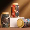 Latas de Chá de Folha de Flandres Atacado, Latas de Chá Rock Tea, Latas Redondas de Metal, Latas de Folha de Flandres para Embalagem de Chá, Grande Quantidade, Preço Excelente