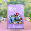 Ímãs de geladeira de Qinhuangdao, souvenirs turísticos originais da tendência nacional, presentes culturais e criativos de marcos, ímãs de geladeira de metal atacado