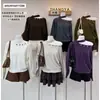Ruoxin 26 Otoño Temprano Nuevo Diseño Coreano Top de Punto Halter sin Hombros para Mujer