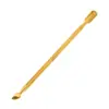 Aço inoxidável de fábrica empurrador de cutícula de aço para nail art empurrador de cor empurrador de pele morta raspador de cabeça dupla ferramentas de nail art atacado