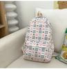 Mochila Meninas Alunos do Ensino Fundamental Grande Capacidade Estilo Japonês Ins Desenho Animado Fofo Estampa Mochila para Menina do Ensino Fundamental Mochila