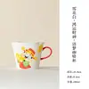 Colección de Juego de Té de Cerámica con Diseño Pintado a Mano del Dios de la Riqueza en Estilo Chino Festivo para Uso Doméstico, Incluyendo Juego de Té Kung Fu, Tetera, Gaiwan y Tazas de Té
