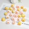 Flores artificiales, cabezas de flores de capullo de té nuevas, flores de seda, flores para pasador de pelo, materiales de bricolaje, flores decorativas para cajas de regalo, rosas de boda, camelias