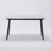 Mesa de Jantar de Ardósia de Luxo Nórdico para Casa Apartamento Pequeno Moderna Simples Fornecedor Direto Fábrica Vários Tamanhos de Mesa