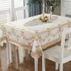 Fábrica multi-padrão toalha de mesa dourar PVC toalha de mesa impermeável à prova de óleo retangular toalha de mesa mesa de centro tapete de mesa casa