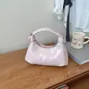 Bolsa de Dumpling com Alça Torcida Única para Mulheres, Nova Bolsa Transversal Hobo Versátil de Verão 2026, Mini Bolsa de Mão para o Dia a Dia