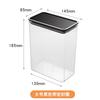 Caja Comercial de Polvo de Fruta de PP, Tarro Sellado, Material de Grado Alimenticio, Almacenamiento de Té de Plástico, Tarro para Granos de Café, Tarro para Granos, Leche Personalizado