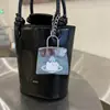 2025 Nueva Bolsa Hecha a Mano de Color Claro Accesorios de Aleación Kt Saturno DIY Llavero Colgante de Bolso de Moda