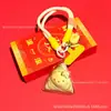Chaveiro Criativo Zongzi HelloKitty Desenho Animado Fofo Gato KT Zongzi Pingente Dourado Festival do Barco-Dragão Presente Venda por Atacado