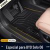 Usado para 24 BYD Seal 06 dmi tapete de carro de luxo decorativo híbrido de cobertura total TPE tapete de chão