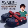 Zuecos de verano para niños con suelas blandas, antideslizantes y transpirables, adecuados para usar al aire libre, estilo padre-hijo, zapatos de playa para niños y niñas