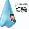 Hamaca de Yoga de Alta Elasticidad para Niños al Aire Libre Columpio Especial para Terapia Sensorial Infantil Columpio para Acampar Interior/Exterior Silla Colgante