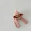 Gorro y bufanda cálidos de otoño e invierno todo en uno para niños y niñas, color liso, combinable, gorro tipo chal, gorro de lana tejido, invierno