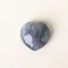 Cristal Natural em Forma de Coração Pedra Bruta 3cm Pequeno Ornamento Mineral Coração Pequeno Mineral Pedra Solta Pedra para Ensino Pedra para Paisagismo