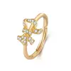 [FrancCader] Anillo de Lazo de Diseñador Francés de Lujo Ligero para Mujer, Anillo de Dedo Delicado de Alta Calidad Versátil