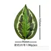 Planta Artificial de Hojas de Fénix, Hojas de Planta Verdes Simuladas, Accesorio de Pieza Única, Plantas Verdes Artificiales Hojas Falsas