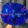 Pompones de Animación, Animadoras Sosteniendo Flores, Baile de Animación de Escuela Primaria, Flores de Baile de Mano, Escuela
