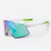 Gafas de Ciclismo para Bicicleta Uv400 Moda Deportiva al Aire Libre Bicicleta Montañismo Pesca A prueba de Viento Gafas que Cambian de Color/S5