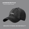 Gorra para Hombre y Mujer de Mezclilla Estilo Béisbol Primavera Verano Otoño Moda Tendencia Exterior Ocio Deportes Gorra Protector Solar