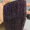 Cuentas de cristal de corte puntiagudo de tierras raras Super Flash 2-3 mm, cuentas sueltas talladas, accesorios para pulseras DIY, cadenas para clavícula, borlas, joyería