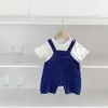 Ropa Nueva de Verano para Bebés y Niños Pequeños, Ropa para Bebé Niño, Conjunto Elegante de Dos Piezas para Salir para Recién Nacidos