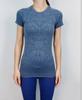 Ropa Deportiva Adaptada de Yoga para Mujer, Deportiva, Alta Elasticidad, Fitness, Secado Rápido, Transpirable, Camiseta de Manga Corta, Cómoda