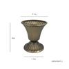 Vaso de Arranjo Floral Estilo Americano Transfronteiriço, Recipiente de Flores de Ferro Forjado, Adereços de Fotografia, Decorações de Mesa para Casamento em Hotel, Adereços Florais para Fotografia