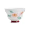 Xícaras de Chá de Porcelana Branca, Argila de Jade Pintada à Mão das Dinastias Tang e Song com Design de Hibisco, Xícaras de Chá de Cerâmica em Forma de Cabaça, Conjuntos de Chá Kung Fu, Xícaras de Chá Domésticas para Beber Chá e Degustar Chá