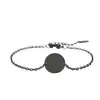 Pulsera Redonda de Acero Inoxidable para Punto Transfronterizo Pulsera de Cadena Cruzada Europea y Americana Material en Blanco Pulsera de Regalo Navideño Venta al por Mayor
