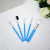 Brocha de Maquillaje Paquete de 5 piezas Traje Brocha para Sombra de Ojos Portátil Brocha para Sombra Nasal Brocha para Rubor Brocha Suave Brocha para Polvo Traje para Estudiante