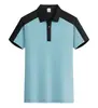 Camisa Polo de Manga Corta con Cuello Raglán, Versátil para Uso Casual, Viajes al Trabajo, Uso Diario, Ropa de Trabajo Unisex, Ropa para Grupos, Se Puede Estampar