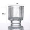 Direto da Fábrica Transparente Vidro Aromaterapia Garrafa de Vidro Vidro Espessado Copo de Vela Suporte de Vela DIY Enfeites Copo de Vela Aromaterapia